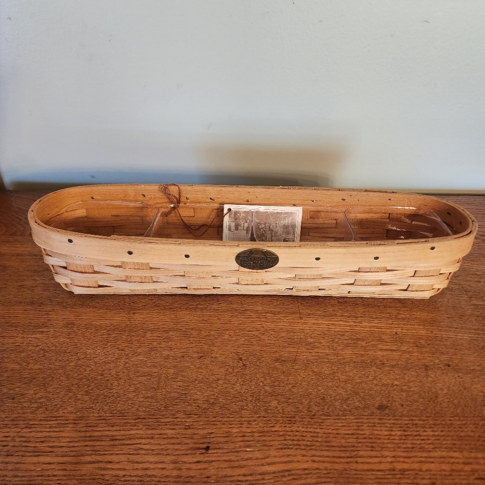 Peterboro Basket Co. Window Sill Flower Basket.